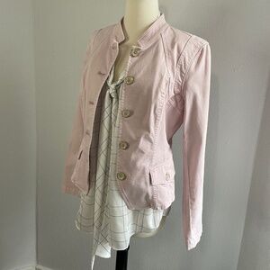 White House Black Market Cottage Rose Band Jacket